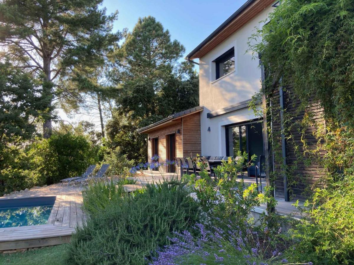 Du Reve O Naturel - Maison De Vacances Entre Gorges De L'Ardeche Et Gard Saint-Julien-de-Peyrolas 外观 照片