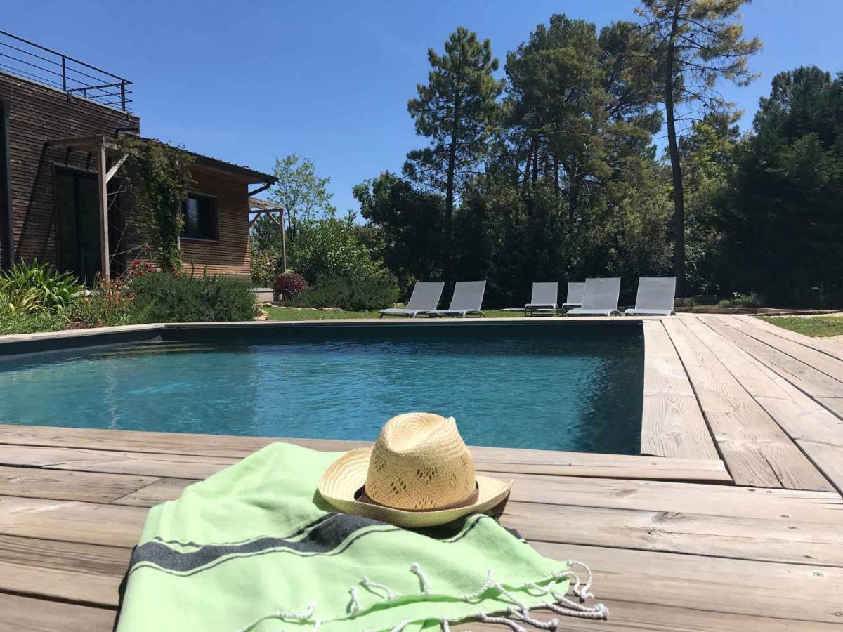 Du Reve O Naturel - Maison De Vacances Entre Gorges De L'Ardeche Et Gard Saint-Julien-de-Peyrolas 外观 照片