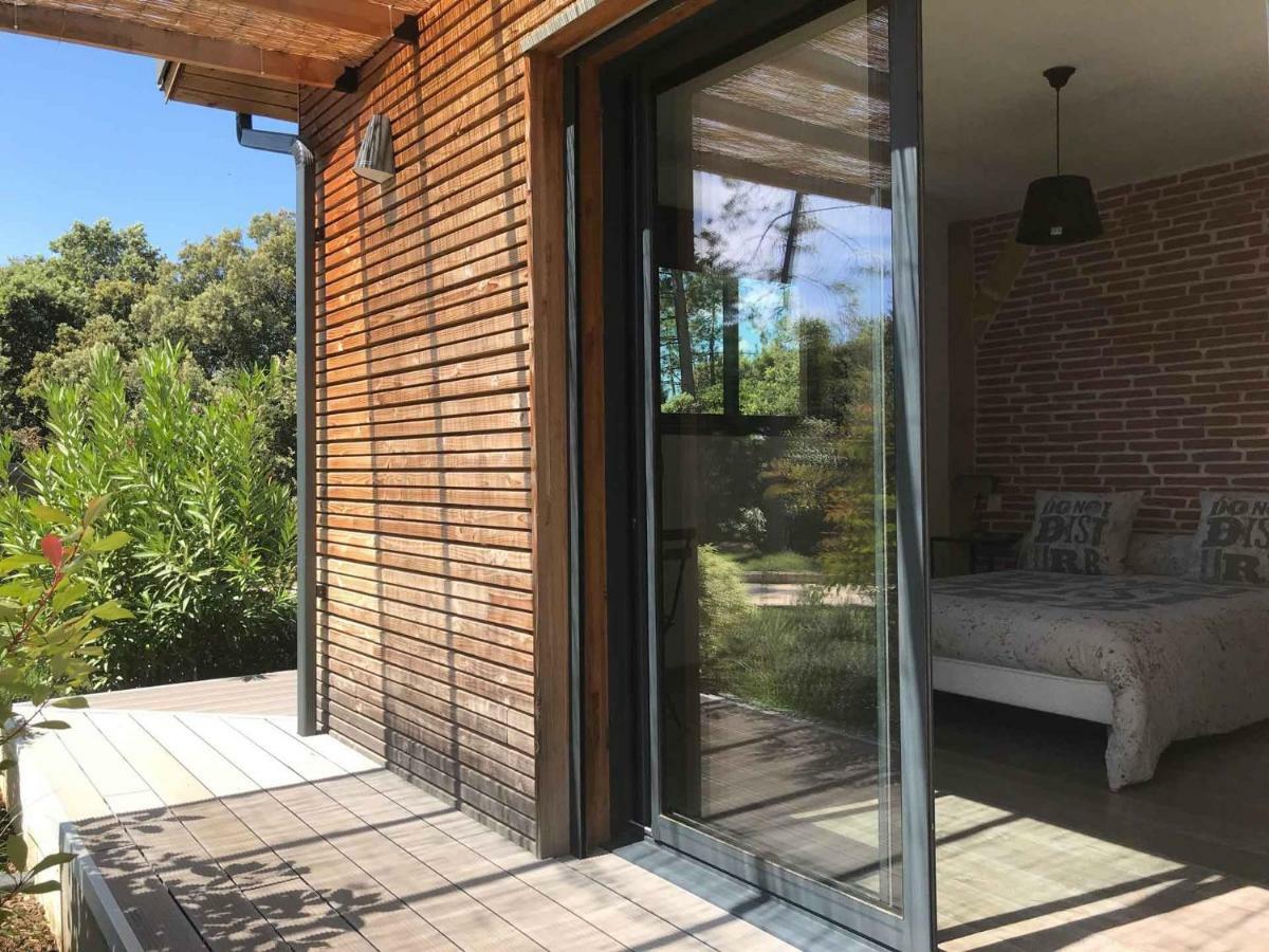 Du Reve O Naturel - Maison De Vacances Entre Gorges De L'Ardeche Et Gard Saint-Julien-de-Peyrolas 外观 照片